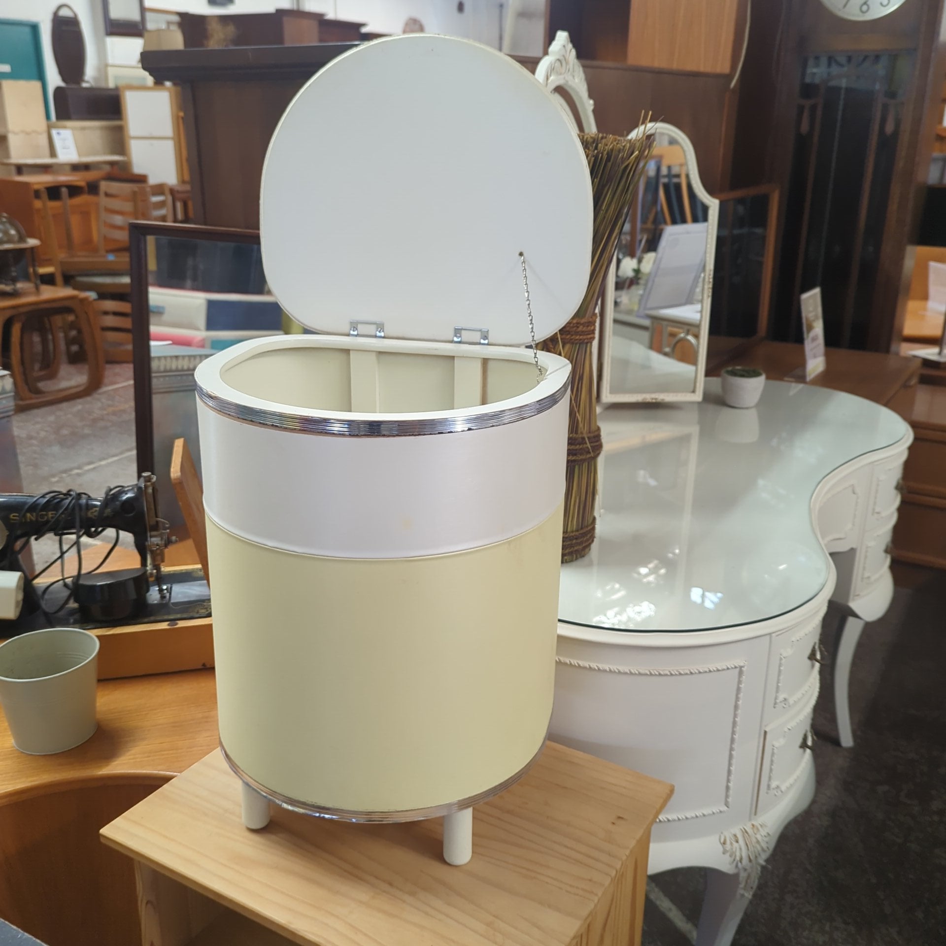 Vintage Clothes Bin